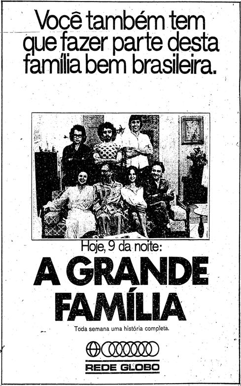 A Grande Família em 1974