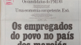 Jornal da Tarde: Demissão de Funaro e o dragão dos marajás
