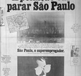 Jornal da Tarde: A poluição vai parar São Paulo