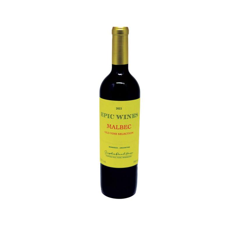 Belhara Estate Epic Wines Malbec Old Vine Selection 2022