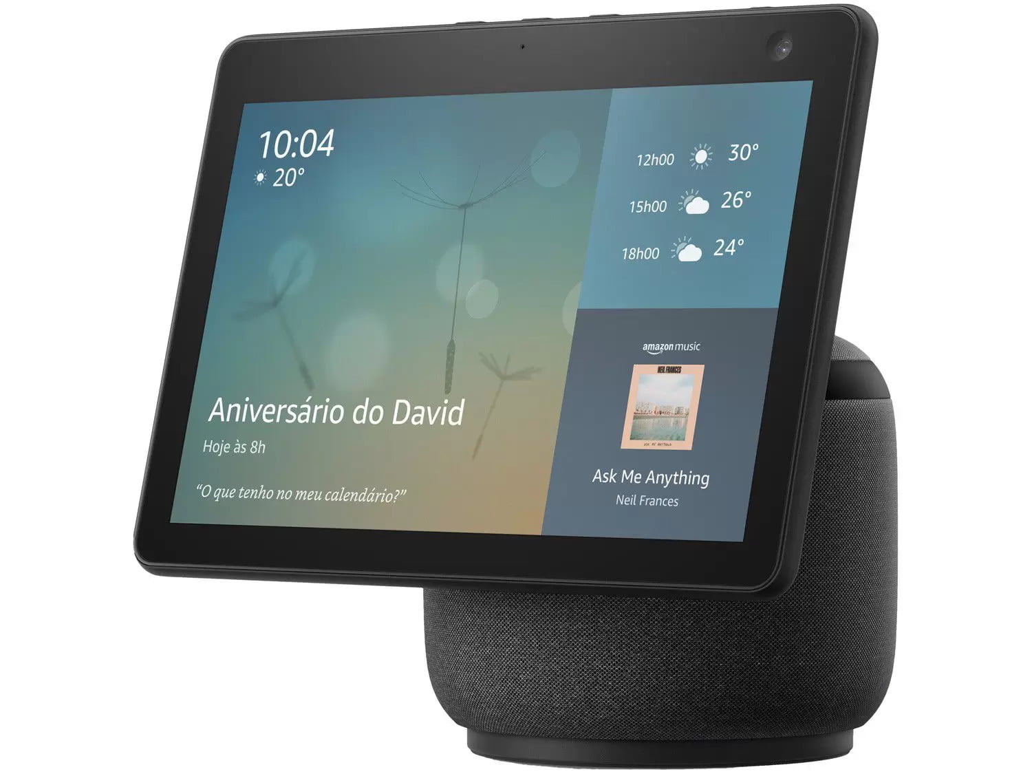 Imagem do produto Echo Show 10 Smart Display HD de 10,1' com movimento e Alexa