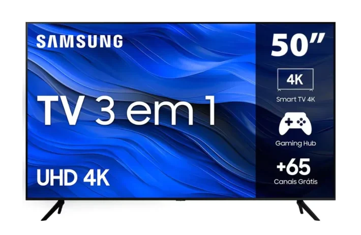 Smart TV 50' UHD 4K Samsung 50CU7700