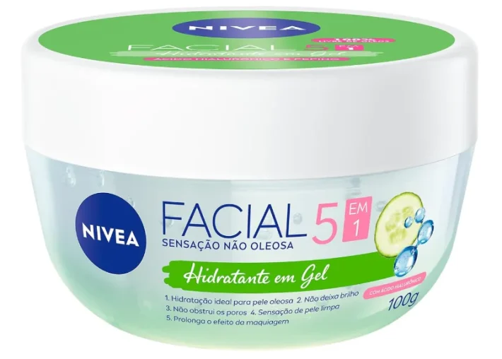 Hidratante facial em gel Nivea - 100g