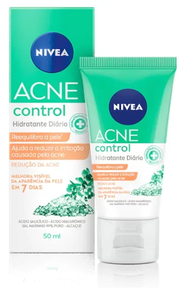 Hidratante facial Nivea Acne Control - 50g