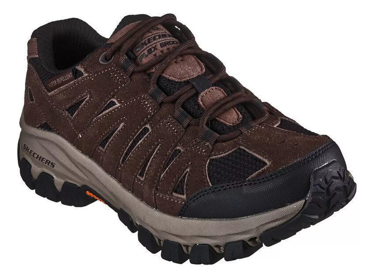 Tênis Masculino Skechers Relaxed Fit Trilha Taggert