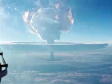 Em documentos divulgados pela Rússia, os registros do teste, em 1961, com a bomba Tsar, a maior bomba atômica de todos os tempos