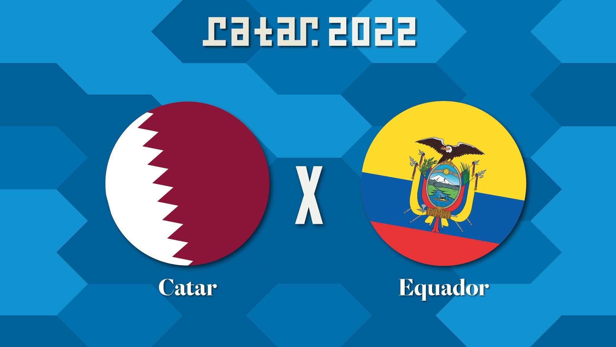 Catar x Equador  Onde assistir ao primeiro jogo da Copa do Mundo 2022 ao  vivo?