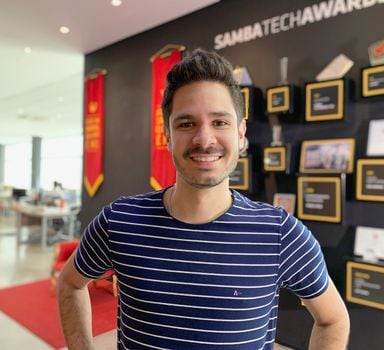 Pedro Filizzola, diretor de marketing da plataforma de EAD Samba Tech.