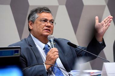 O ministro da Justiça, Flávio Dino articulou o projeto chamado de 'Pacote da Democracia'