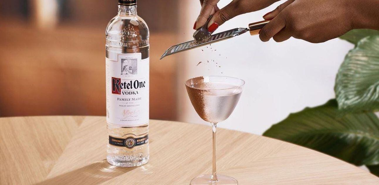 Vodka Ketel One com chocolate. Foto: Via Instagram/@worldclass