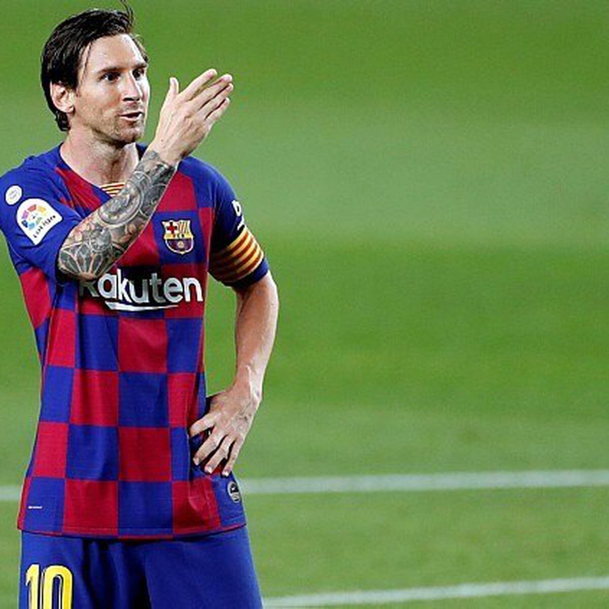 Messi dissimula as fraquezas, Esportes