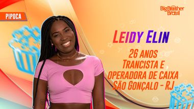 Leidy Elin foi a primeira revelação do Big Day, que anuncia os participantes do Big Brother Brasil