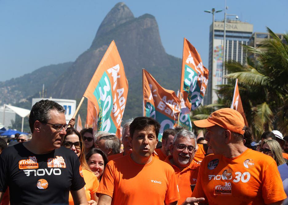  João Amoêdo fundou o Novo e foi candidato à Presidência pela legenda em 2018. 