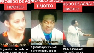 Vídeo 'proibido' de Agnaldo Timóteo. Foto: Reprodução de vídeo/Youtube/Canal do Ney Oficial