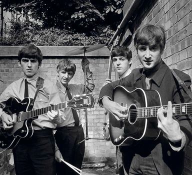 Os Beatles, John Lennon, Paul McCartney, George Harrison e Ringo Starr