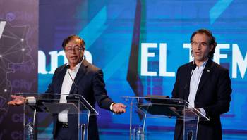 Polarização marca primeiro turno da eleição presidencial na Colômbia