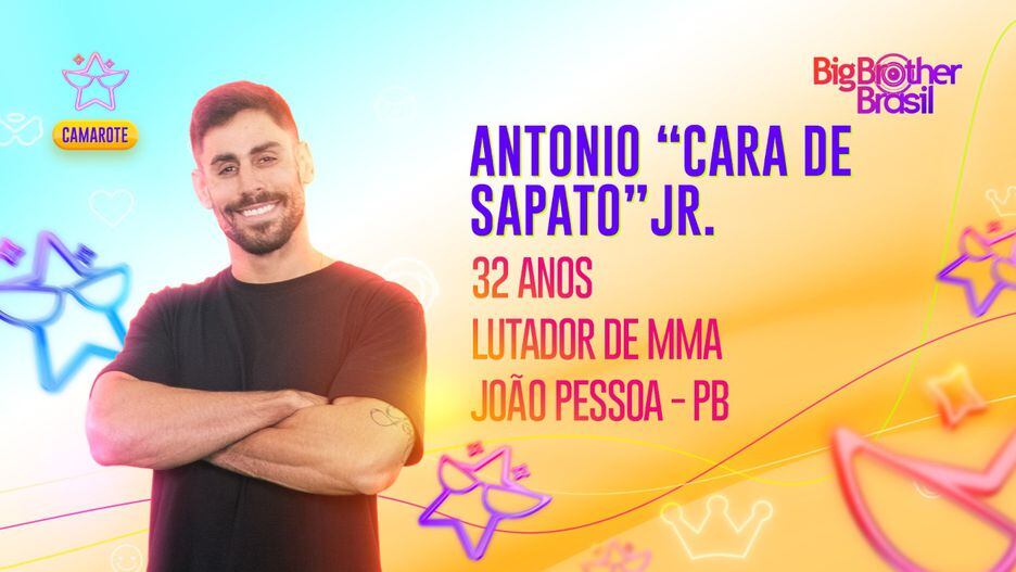 O lutador Antonio “Cara de Sapato” Jr.