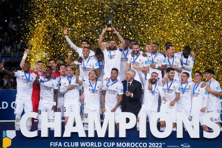 Real Madrid é o time com o maior número de títulos mundiais, com oito troféus.