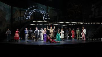 Cena do musical 'Sunset Boulevard', no Teatro Santander. Foto: ALEX SILVA/ESTADAO