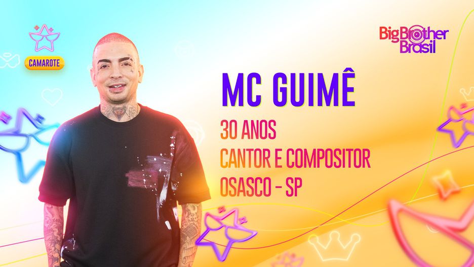 Mc Guimê é o último participante anunciado para o BBB 23.