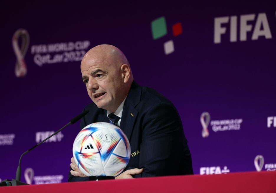 O presidente da Fifa, Gianni Infantino, rebateu as críticas à organização da Copa do Mundo no Catar.