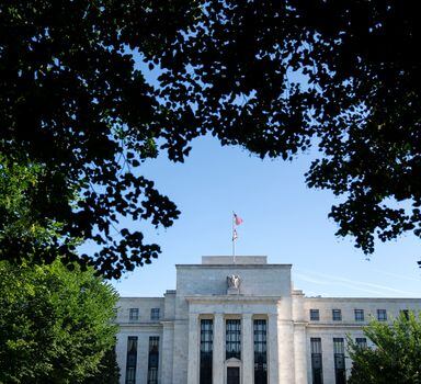 Prédio do Federal Reserve, o banco central americano, em Washington