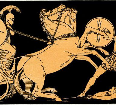 A 'Ilíada' narra os eventos do décimo e último ano da Guerra de Troia, conflito para a conquista de Ílio (ou Troia), sendo considerado o mais antigo documento literário grego