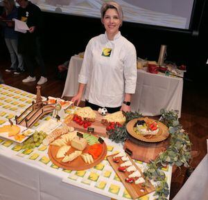 Aline Biasuz, segunda colocada no concurso de melhor queijista