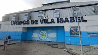 Sede da escola Unidos de Vila Isabel, no Rio