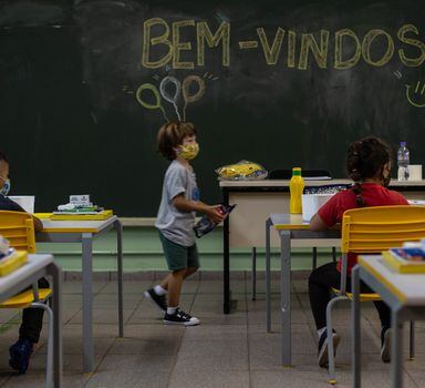 Escolas municipais de São Paulo haviam retomado as aulas presenciais em 15 de fevereiro.