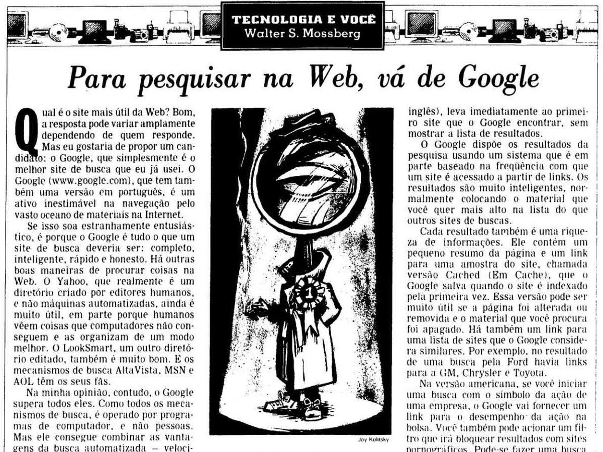 Google faz 25 anos: 7 curiosidades para relembrar a história do buscador