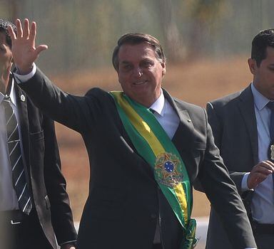 Bolsonaro em evento do Sete de Setembro