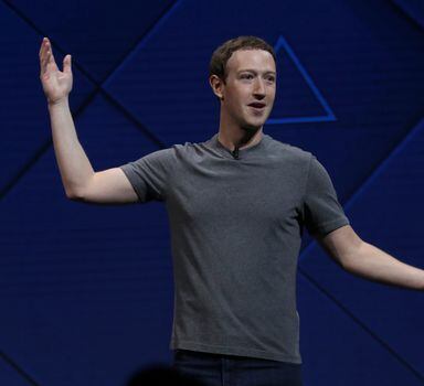 O presidente do Facebook, Mark Zuckerberg