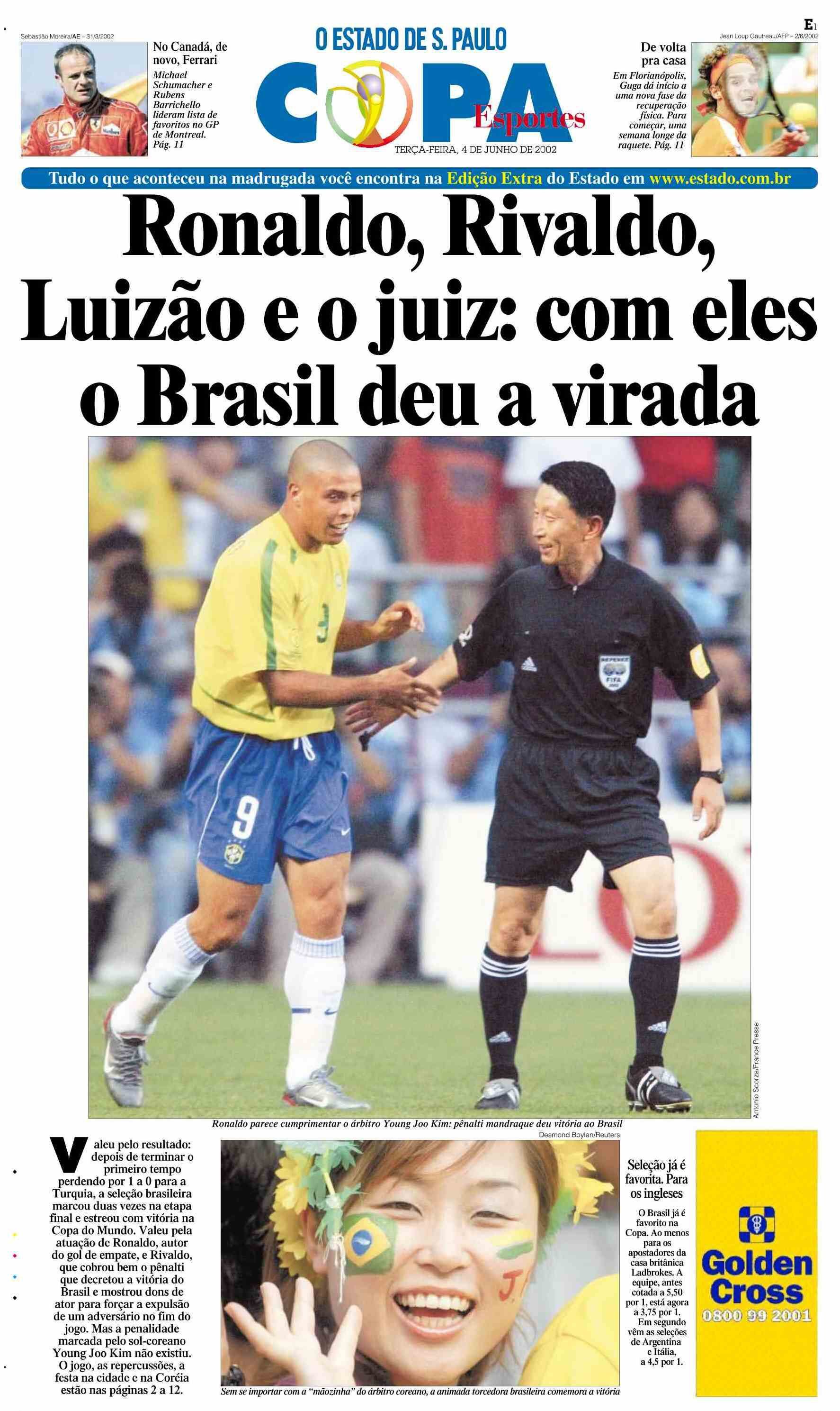 Novo Milênio: COPA-2002 - MSN lança serviço inédito no Brasil