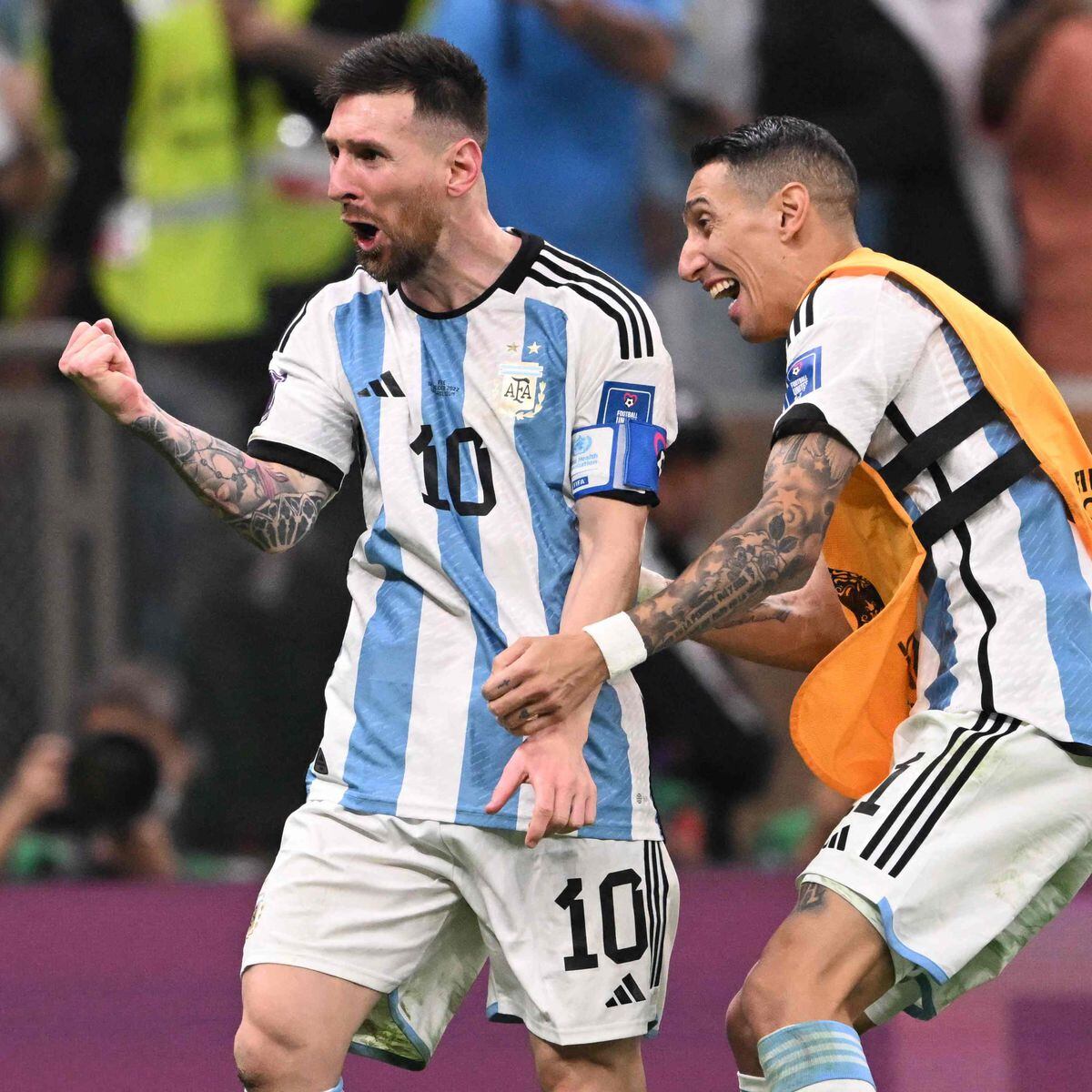 Montiel faz gol decisivo da Argentina e comemora tricampeonato