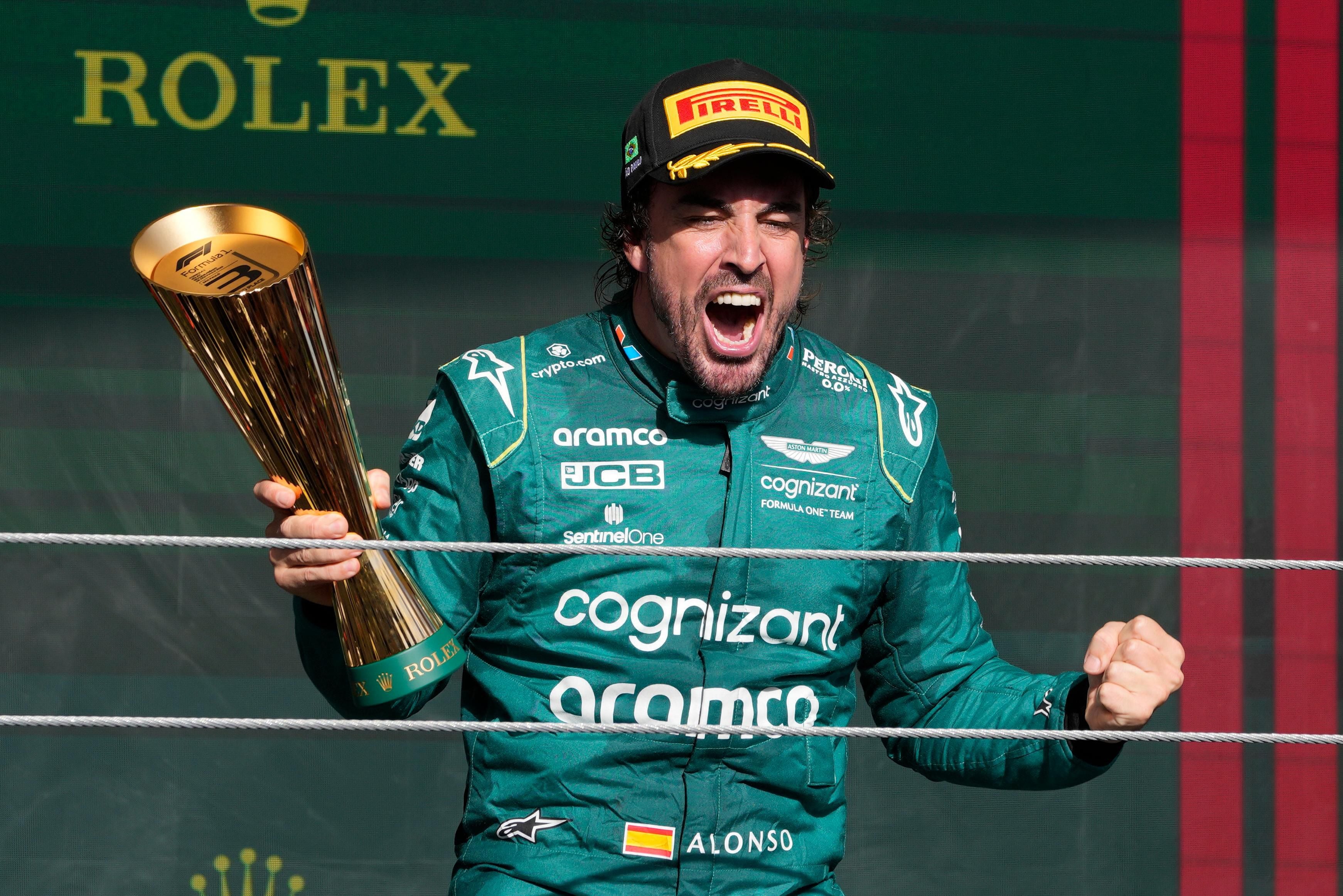 Alonso celebra 5º lugar no Brasil, mas vê melhor execução de corrida no  México