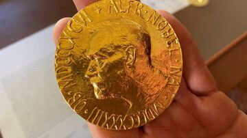 Medalha do Prêmio Nobel. Foto: Victoria Klesty / Reuters