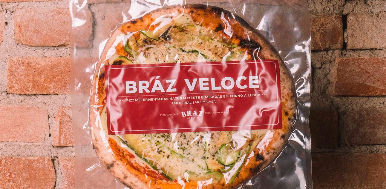 Pizza Bráz Veloce. Foto: Bruno Geraldi