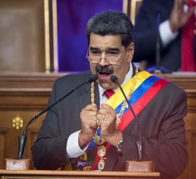 Nicolás Maduro discursa na Assembleia Nacional Constituinte