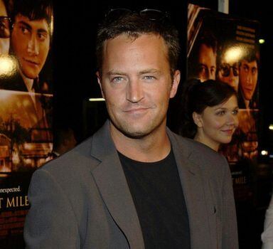 FILE - Actor Matthew Perry arrives at a benefit screening of "Moonlight Mile," Tuesday, Sept. 24, 2002, in Beverly Hills, Calif. Perry, who starred as Chandler Bing in the hit series “Friends,” has died. He was 54. The Emmy-nominated actor was found dead of an apparent drowning at his Los Angeles home on Saturday, according to the Los Angeles Times and celebrity website TMZ, which was the first to report the news. Both outlets cited unnamed sources confirming Perry’s death. His publicists and other representatives did not immediately return messages seeking comment. (AP Photo/Chris Weeks, File)