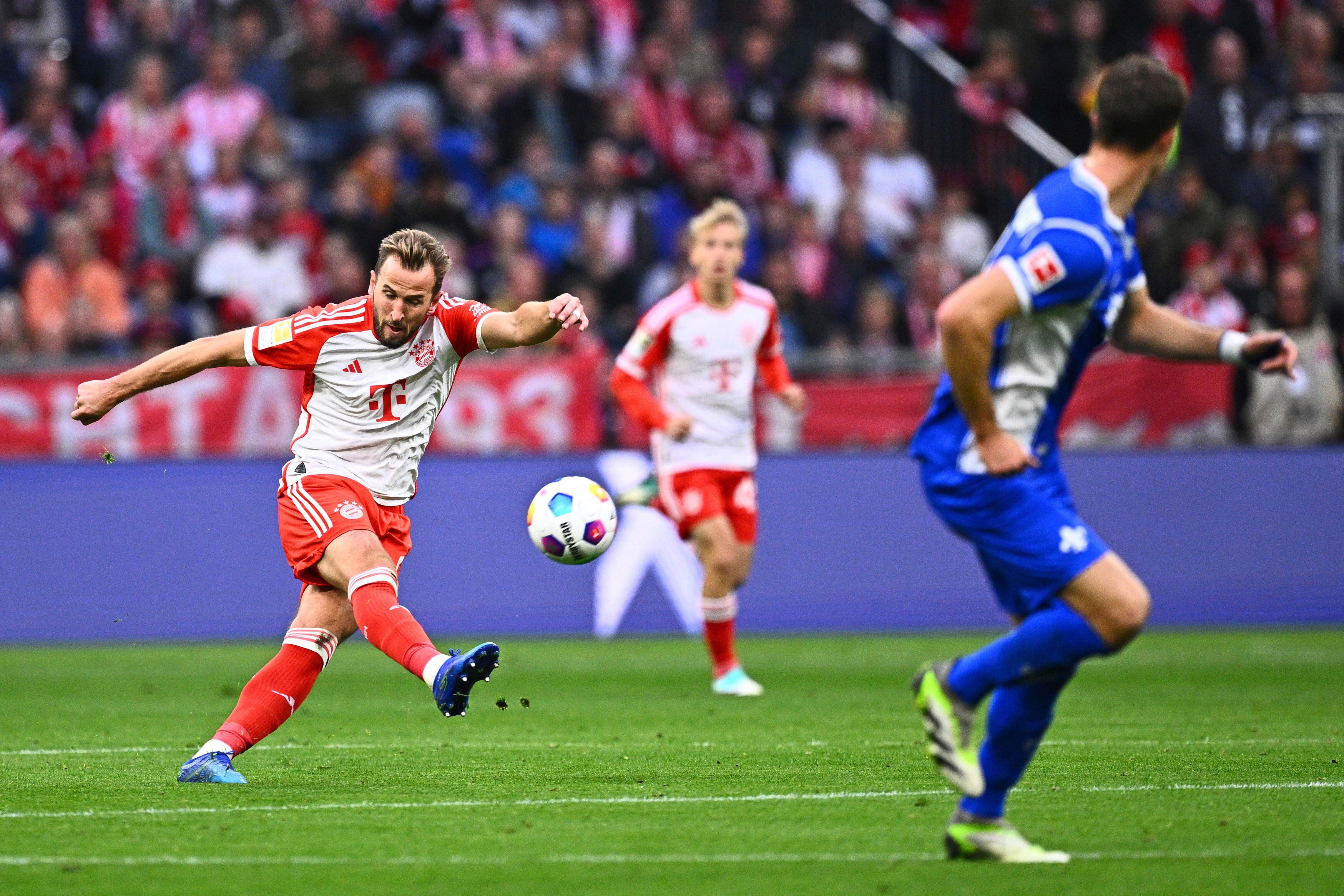 Com primeiro gol de Harry Kane, Bayern de Munique vence Werder