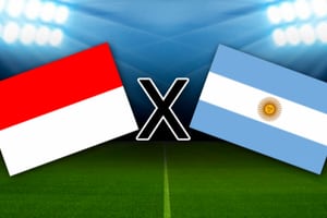 Indonésia e Argentina se enfrentam nesta segunda-feira em Jacarta.