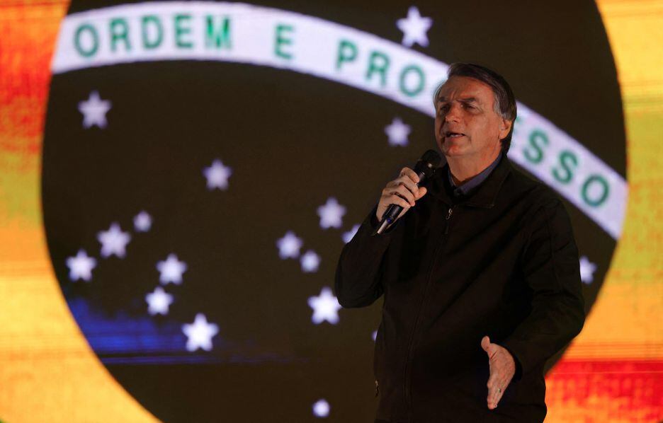 Jair Bolsonaro discursa no evento Mulheres pela Vida e Família em Novo Hamburgo (RS) 
