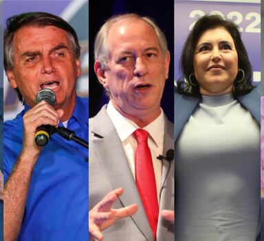 Lula, Bolsonaro, Ciro Gomes, Simone Tebet e Andre Janones