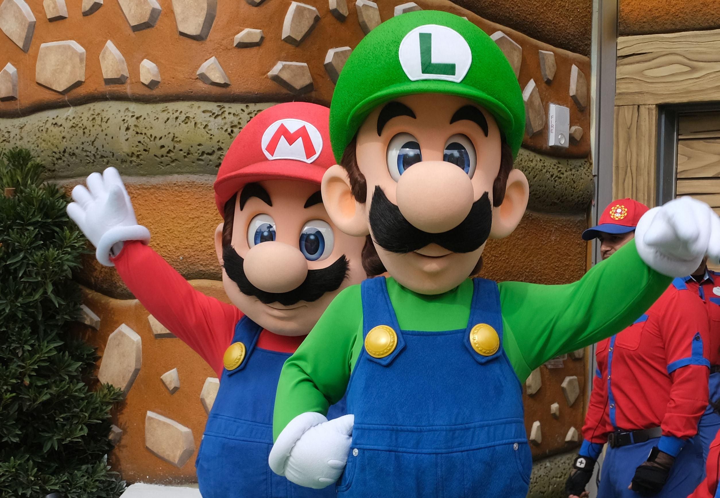Nintendo inaugura área inspirada no jogo 'Super Mario' no Japão