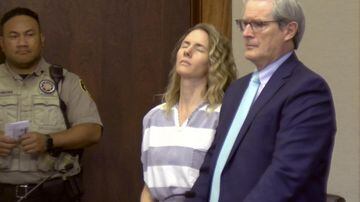 Captura de vídeo mostra Ruby Franke durante uma audiência em dezembro. Ruby se confessou culpada de quatro acusações de abuso infantil agravado por abusar física.