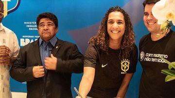 Anielle Franco jogo São Paulo Flamengo protocolo CBF 24-09-23. Foto: Reprodução/Instagram/@aniellefranco