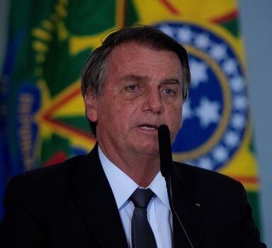O presidente Jair Bolsonaro.