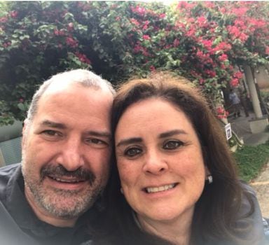 André e Mônica Martim, casados há 32 anos
