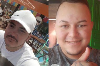 Edgar Ricardo de Oliveira, de 30 anos, e Ezequias Souza Ribeiro, de 27, foram identificados por meio das imagens das câmeras de segurança do bar, mas estão foragidos.